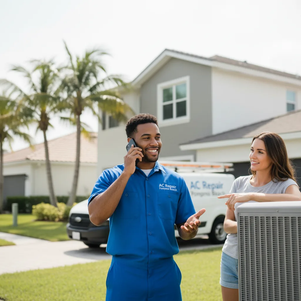AC Repair Pompano Beach customer support in Moraine